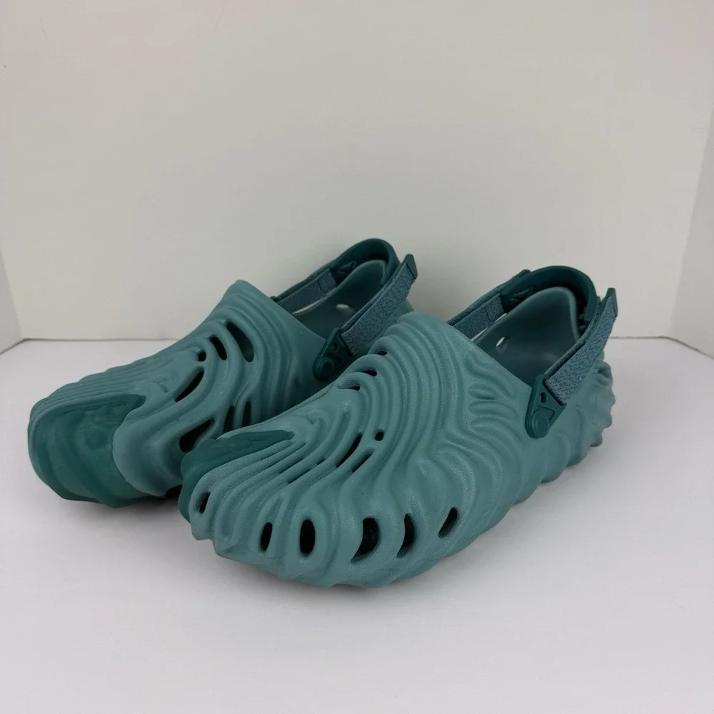 Salehe Bembury x‎ Crocs Pollex Clog Tide Turquoise Tonic Size 11 Men w Box